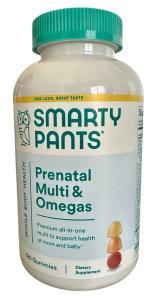 SmartyPants Prenatal Multivitamin Gummies, 120 Count