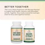 Organic Lion's Mane Mushroom Capsules for Brain Health