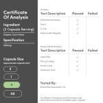 Organic Lion's Mane Mushroom Capsules for Brain Health