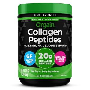 Orgain Hydrolyzed Collagen Peptides Powder, 20g
