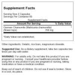 Swanson Chamomile Stress Relief Herbal Supplement 120 Caps