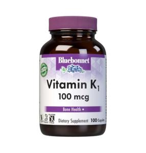 Bluebonnet Vitamin K1 100 mcg for Bone Health