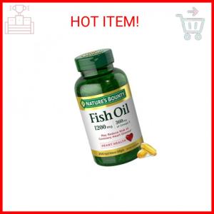 Nature's Bounty Omega-3 Fish Oil Softgels