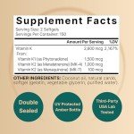 NatureBell Vitamin K Complex Softgels for Heart & Bone
