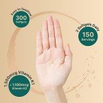 NatureBell Vitamin K Complex Softgels for Heart & Bone