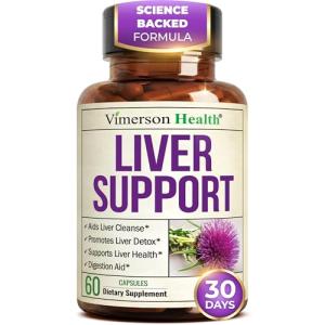 Milk Thistle Liver Detox & Cleanse Capsules