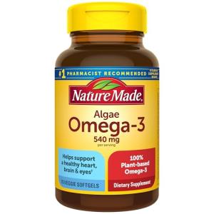 Nature Made Algae Oil Omega-3 Veggie Softgels
