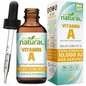 Natural Vitamin A Drops with Coconut MCT Oil