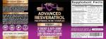 Organic Resveratrol Supplement for Heart Health - 120 Capsules