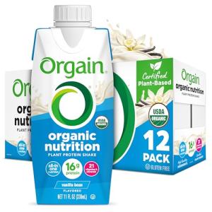 Orgain Organic Vegan Protein Shake - Vanilla Bean
