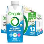 Orgain Organic Vegan Protein Shake - Vanilla Bean