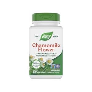 Nature's Way Chamomile Flower Herbal Supplement, 700 mg