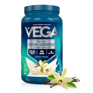 Vega Premium Protein with Supergreens - Creamy Vanilla