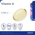 Pure Encapsulations Cod Liver Oil Vitamin A Softgels