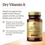 Solgar Vitamin A 1500 mcg - 100 Tablets