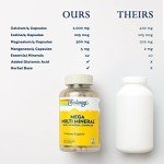 Solaray Mega Multi Mineral Complex - 200 Capsules