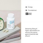 Thorne Iron Bisglycinate 25mg - Enhanced Absorption Capsules