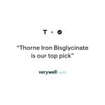 Thorne Iron Bisglycinate 25mg - Enhanced Absorption Capsules