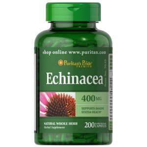 Echinacea Herbal Supplement for Immune Health, 400mg