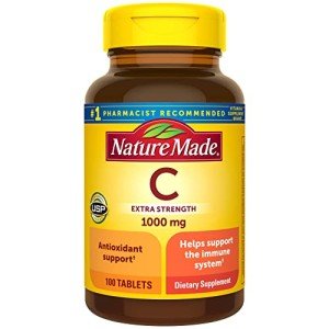 Nature Made Extra Strength Vitamin C 1000 mg, 100 Tablets