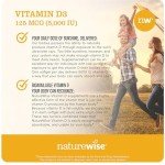 NatureWise Vitamin D3 5000iu, 360 Mini Softgels