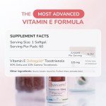 Eannatto Tocotrienols Vitamin E Softgels, 125mg