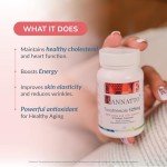 Eannatto Tocotrienols Vitamin E Softgels, 125mg