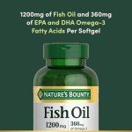 Nature's Bounty Omega-3 Fish Oil Softgels