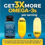 Viva Naturals Triple Strength Omega 3 Fish Oil