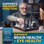 Viva Naturals Triple Strength Omega 3 Fish Oil