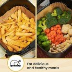 120pcs 8-Inch Air Fryer Disposable Parchment Liners