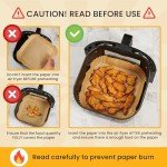 120pcs 8-Inch Air Fryer Disposable Parchment Liners
