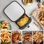 Uten 5.8QT Electric Air Fryer with Timer