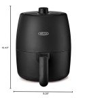 BELLA 2 qt Manual Air Fryer Oven 5-in-1