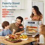 COSORI 12-in-1 Air Fryer Toaster Oven Combo
