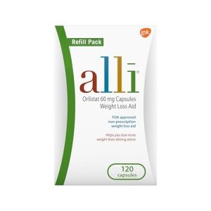 alli Weight Loss Pills - 120 Count Capsules