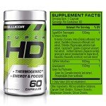 Cellucor SuperHD Fat Burner & Energy Booster 60 Caps