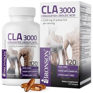Bronson CLA 3000 High Potency Weight Management Softgels