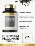 Carlyle Ultra Chromium Picolinate 1000mcg, 360 Tablets