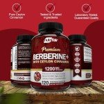 NutriFlair Berberine HCL 1200mg with Ceylon Cinnamon