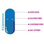 Lipozene Mega Bottle - 120 Capsules for Weight Loss