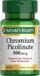 Nature's Bounty Chromium Picolinate for Metabolism Support