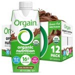 Organic Protein Shake - Creamy Chocolate Fudge 12 Pack