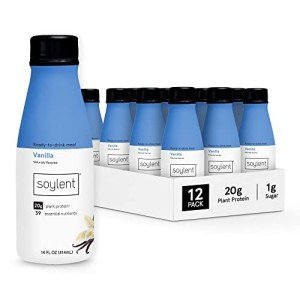 Soylent Vanilla Protein Shake - 20g Vegan Protein 12 Pack