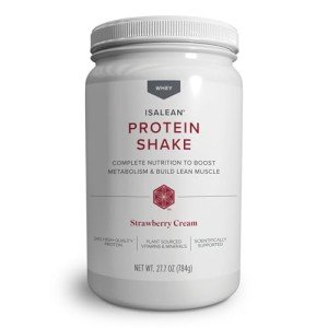 Strawberry Cream IsaLean Protein Meal Replacement Shake