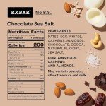 Chocolate Sea Salt RXBAR Protein Snack Bars (12 Pack)
