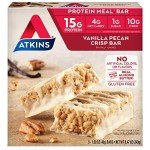 Atkins Vanilla Pecan Protein Meal Bars - Keto Friendly