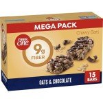Fiber One Chewy Oats & Chocolate Snack Bars