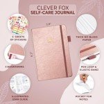 Clever Fox Self-Care Journal - Daily Reflection Planner