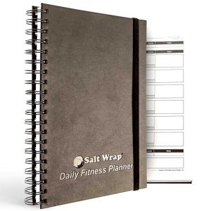 SaltWrap Daily Fitness Planner: Gym Log & Tracker